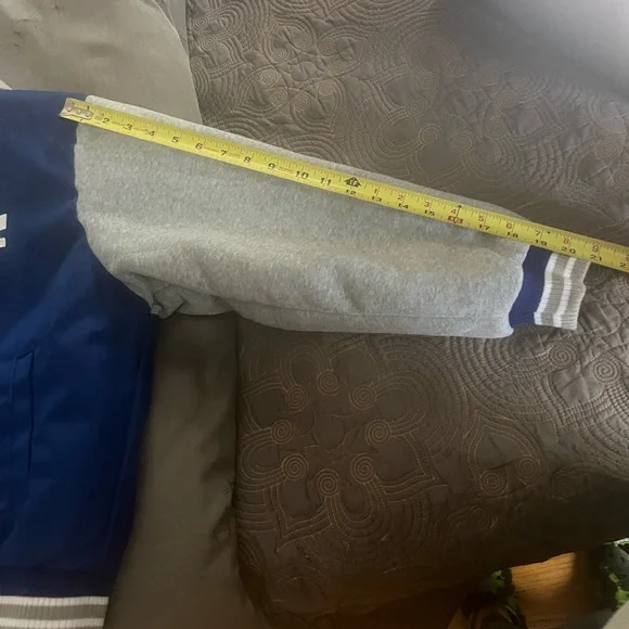 WORLD SERIES CHAMPS 🏆 NWOT LOS ANGELES DODGERS BLUE REVERSIBLE HOODED JACKET - Picture 10 of 12